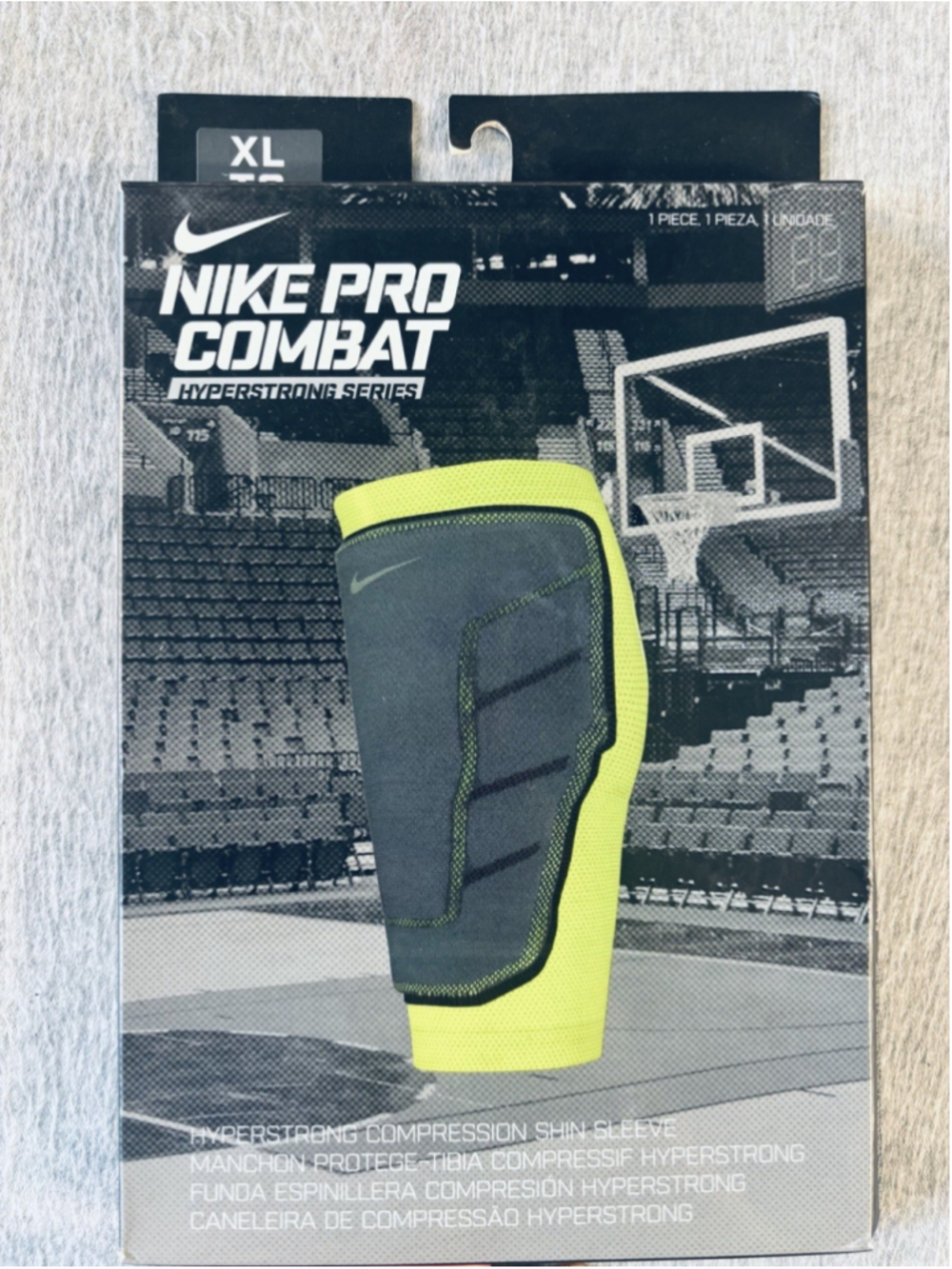 Nike Pro Combat Hyperstrong Elite 613977 Basketball Shin Sleeve XL